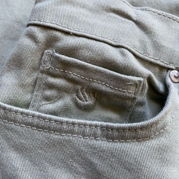 Khaki green Gloria Vanderbilt Amanda Jeans size 14 - Picture 5 of 7